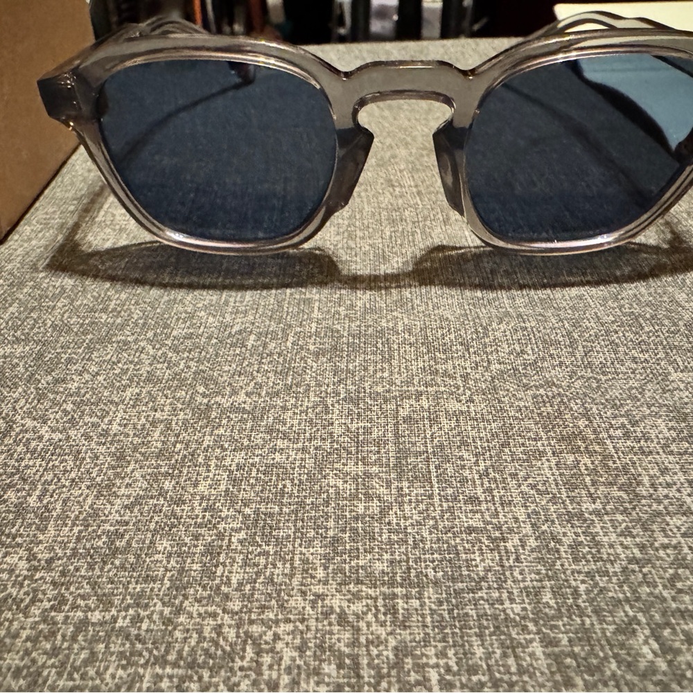 Burberry Translucent Gray Sunglasses